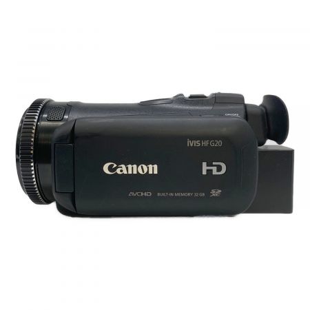 CANON (キャノン) フルHDビデオカメラ 207万画素 SDXCカード対応 32GB ivis HF G20 -