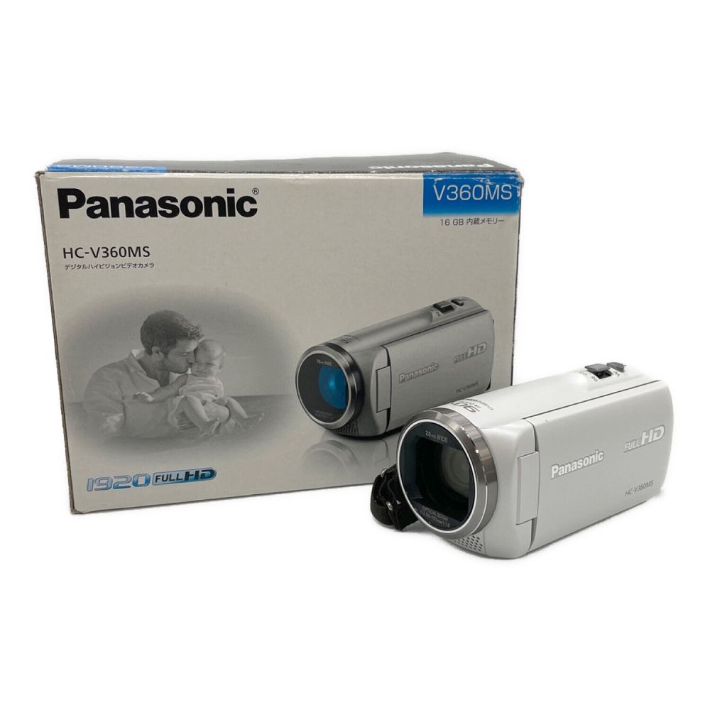 動作確認済みですPanasonic　HC-V360MS  　ビデオカメラ