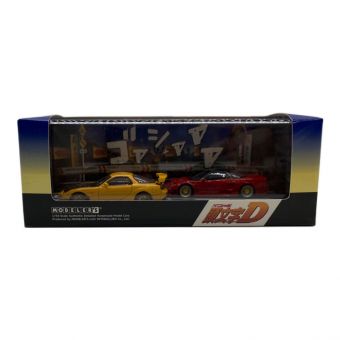 ミニカー 1/64 頭文字D セットVol.3 高橋啓介RX-7(FD3S)＆北条豪NSX(NA1)