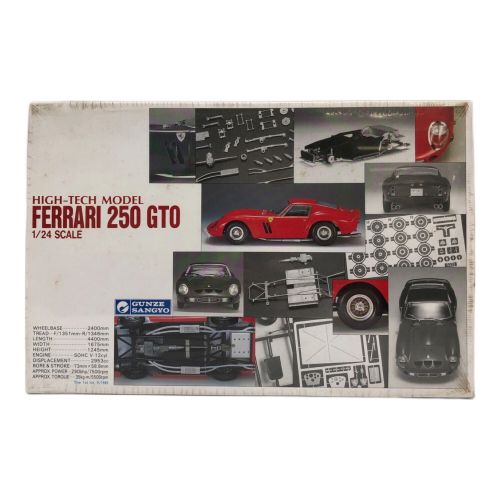 グンゼ産業 (グンゼサンギョウ) プラモデル 車 シュリンク付き フェラーリ 250 GTO