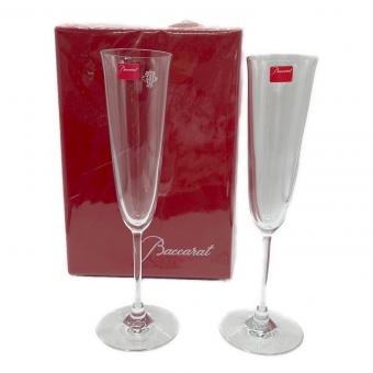 Baccarat (バカラ) シャンパングラス 刻印有 2Pセット