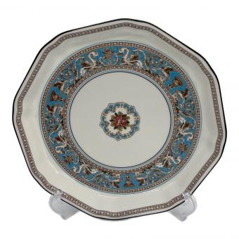 Wedgwood (ウェッジウッド) プレート 24cm フロレンティーン・ターコイズ
