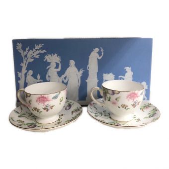 Wedgwood (ウェッジウッド) カップ&ソーサー スウィートプラム 2Pセット