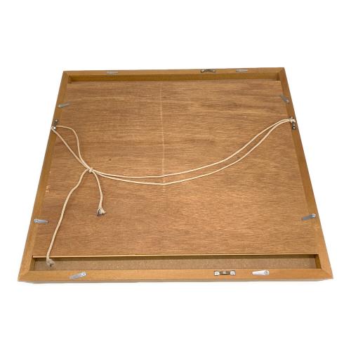 中村陶志人 すずめ 陶板画 額