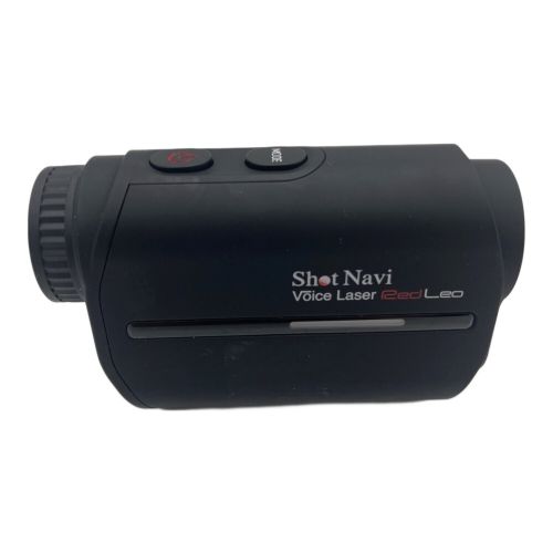 レーザー距離計測器 ShotNavi Voice Laser Red Leo BK ケーブル付