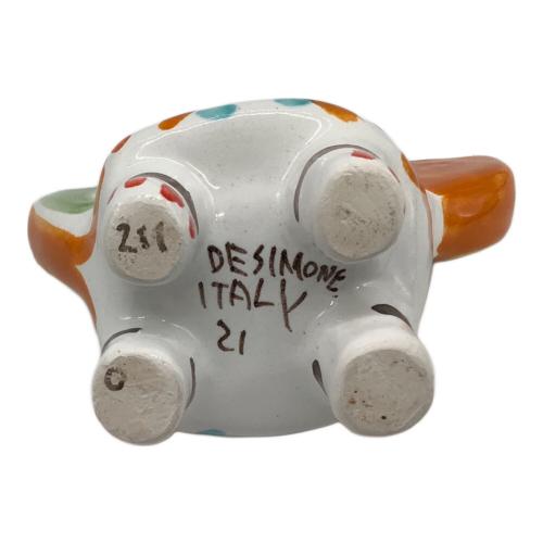 DESIMONE (デシモーネ) 猫の小物入れ Pottery Italy