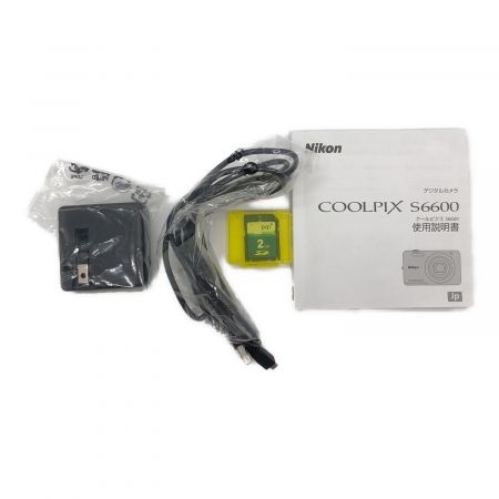 Nikon (ニコン) コンパクトデジタルカメラ COOLPIX S6600 -