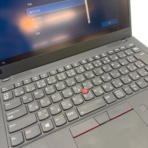 LENOVO (レノボ) ThinkPad 2019年モデル TP00109A 14インチ Windows 10 Pro Core i7 CPU:第8世代 メモリ:16GB PF1ZTQPK