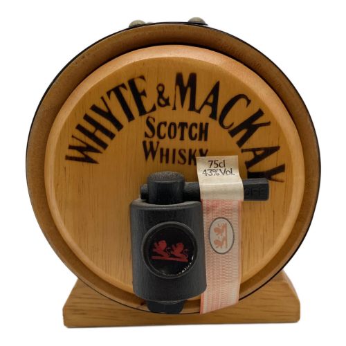 WHYTE＆MACKAY スコッチウィスキー 樽型ボトル 700ml 未開封