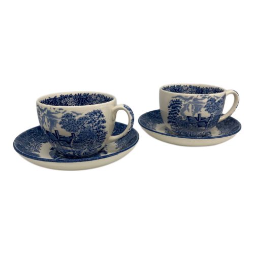 Wedgwood (ウェッジウッド) カップ&ソーサー ロマンティックイングランド 2Pセット