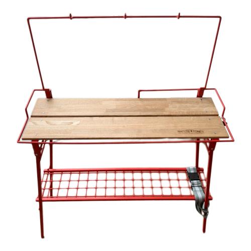 NATURE TONES (ネイチャートーンズ) アウトドアテーブル レッド