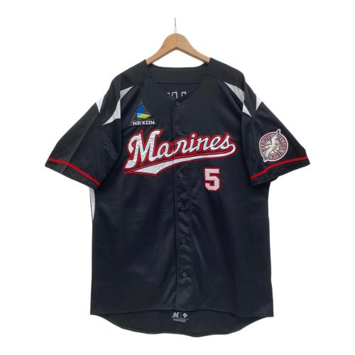 DESCENTE (デサント)  ハイクオリティレプリカユニフォーム 千葉ロッテマリーンズ 背番号5 伊志嶺 翔大