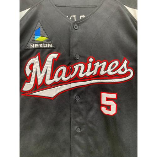 DESCENTE (デサント)  ハイクオリティレプリカユニフォーム 千葉ロッテマリーンズ 背番号5 伊志嶺 翔大