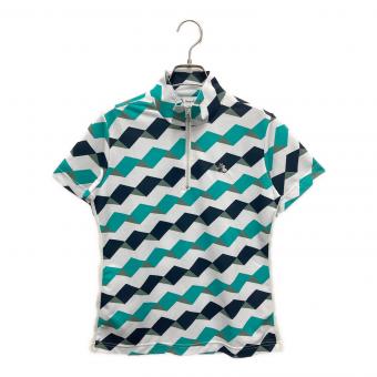 Black&White (ブラックアンドホワイト) トレーニングウェア  レディース SIZE M ホワイト×グリーン
