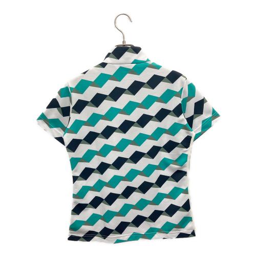 Black&White (ブラックアンドホワイト) トレーニングウェア  レディース SIZE M ホワイト×グリーン