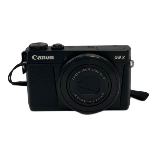 CANON (キャノン) コンパクトデジタルカメラ ※充電器欠品 Power Shot G9X 2090万画素 専用電池 SDカード対応 ISO125～12800 6コマ/秒 -