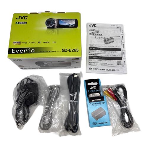 JVC (ジェイブイシー) ビデオカメラ 2013年製 GZ-E265-N