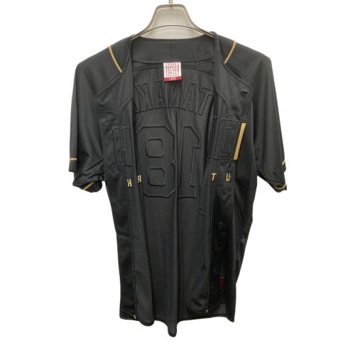 東北楽天ゴールデンイーグルス (トウホクラクテンゴールデンイーグルス) 応援グッズ SIZE L ブラック ファンクラブレプリカユニフォーム 背番号18 田中将大