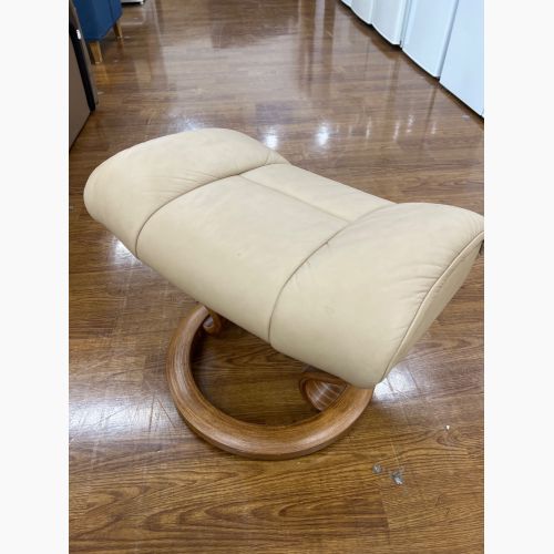 Ekornes (エコーネス) ストレスレスチェア ライトグレー オットマン付 167 RENO