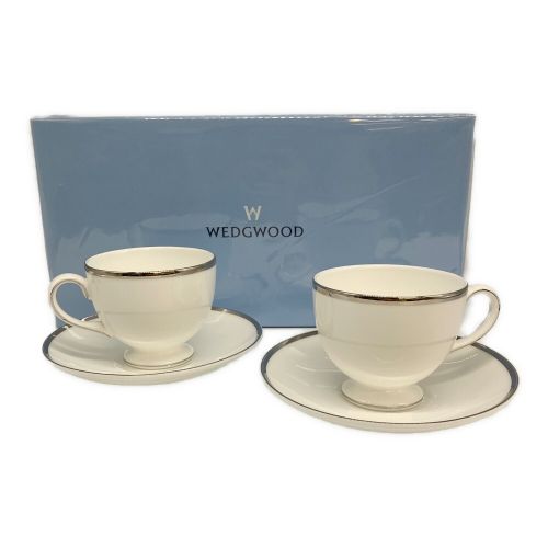 Wedgwood (ウェッジウッド) カップ&ソーサー スターリング 2Pセット