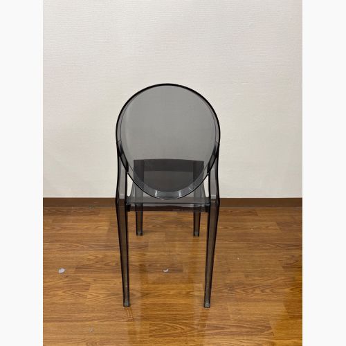 Kartell (カルテル) チェア ブラック 66 ビクトリアゴースト