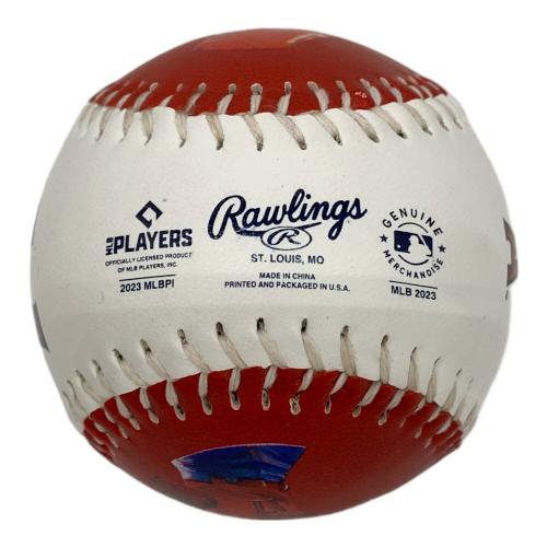 RAWLINGS (ローリングス) 野球 レッド 2023年 記念ボール LOS ANGELES ANGELS 17 大谷翔平