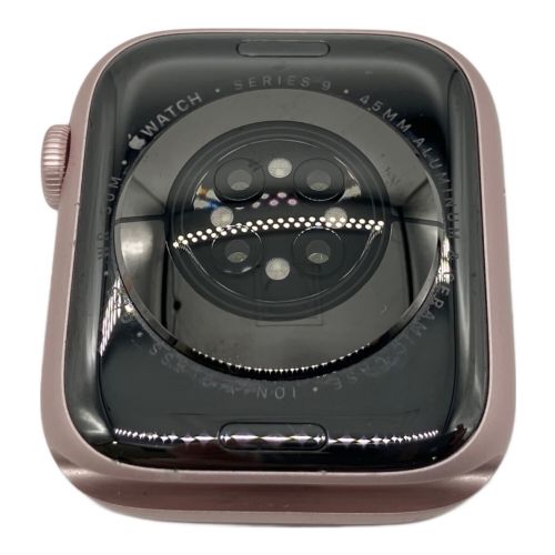 Apple (アップル) Apple Watch Series 9 MR9J3J/A GPSモデル ケースサイズ:45㎜ バッテリー:Sランク(100%) 程度:Bランク