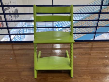 STOKKE (ストッケ) トリップトラップ 黄緑 1人掛け 木製｜トレファクONLINE