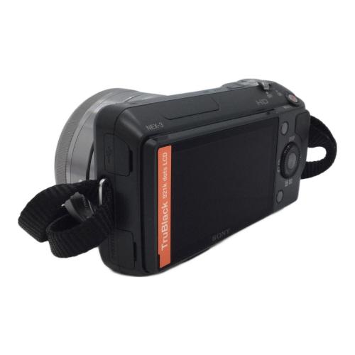 SONY (ソニー) デジタル一眼レフカメラ ダブルレンズキット NEX-3 -