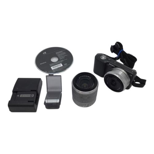 SONY (ソニー) デジタル一眼レフカメラ ダブルレンズキット NEX-3 -