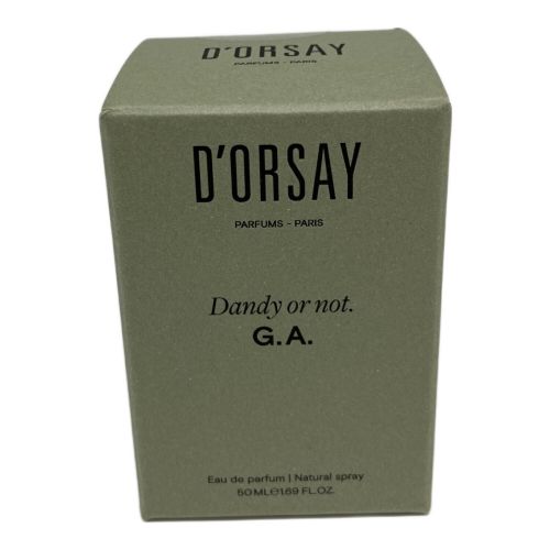 DOrsay フレグランス DANDY OR NOT GA EDP 50ml