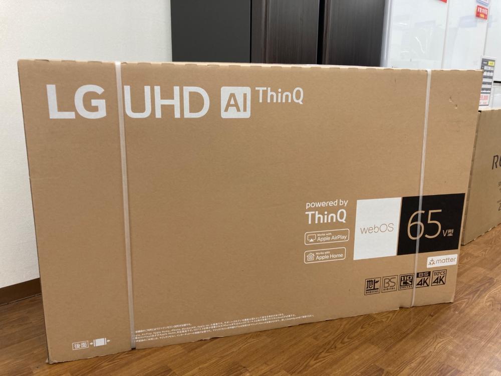 65型チューナーレステレビ　LGエレクトロニクス　65UR801C0JB 88,000円 65型チューナーレステレビ LGエレクトロニクス 65UR801C0JB 88,000円