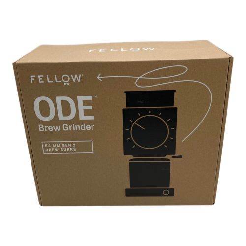 FELLOW 電動コーヒーミル Ode Brew Grinder Gen2