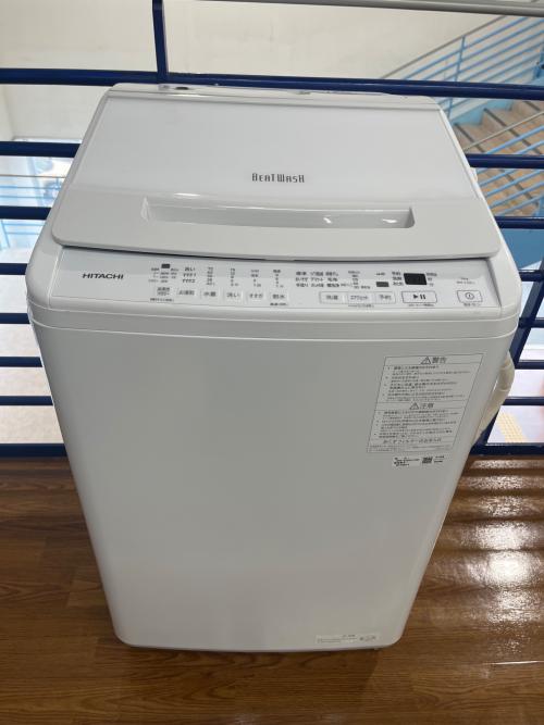 HITACHI (ヒタチ) 全自動洗濯機 10.0kg BW-V100 2024年製 クリーニング済 50Hz／60Hz