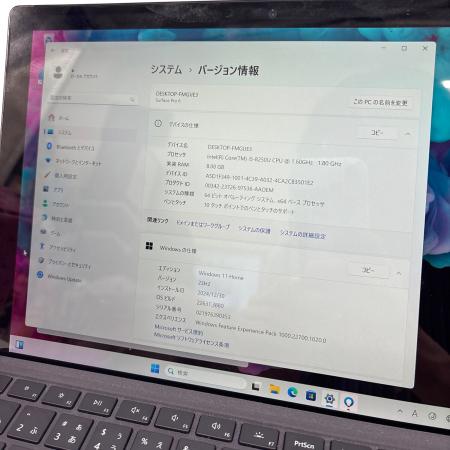 Microsoft (マイクロソフト) タブレットPC 1796 Surface Pro 5