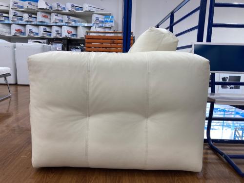 BoConcept (ボーコンセプト) 2人掛けソファー ホワイト 総革 Bergen