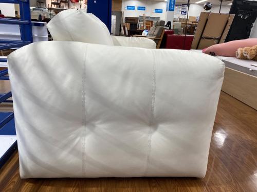 BoConcept (ボーコンセプト) 2人掛けソファー ホワイト 総革 Bergen