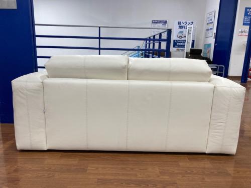 BoConcept (ボーコンセプト) 2人掛けソファー ホワイト 総革 Bergen