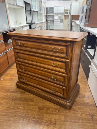 4段チェスト ブラウン 119