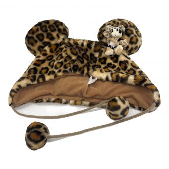 ディズニーグッズ ファンキャップ ヒョウ柄