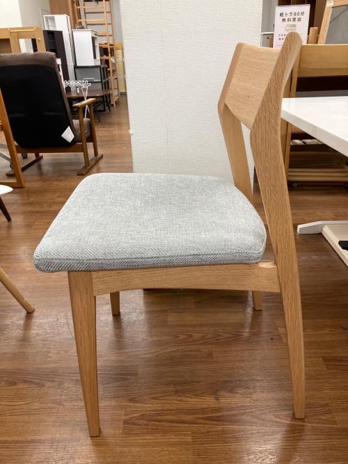 柏木工 (カシワモッコウ) ダイニング5点セット ナチュラル×ライトグレー 482 テーブル:NDT71A  チェア:NDC35A