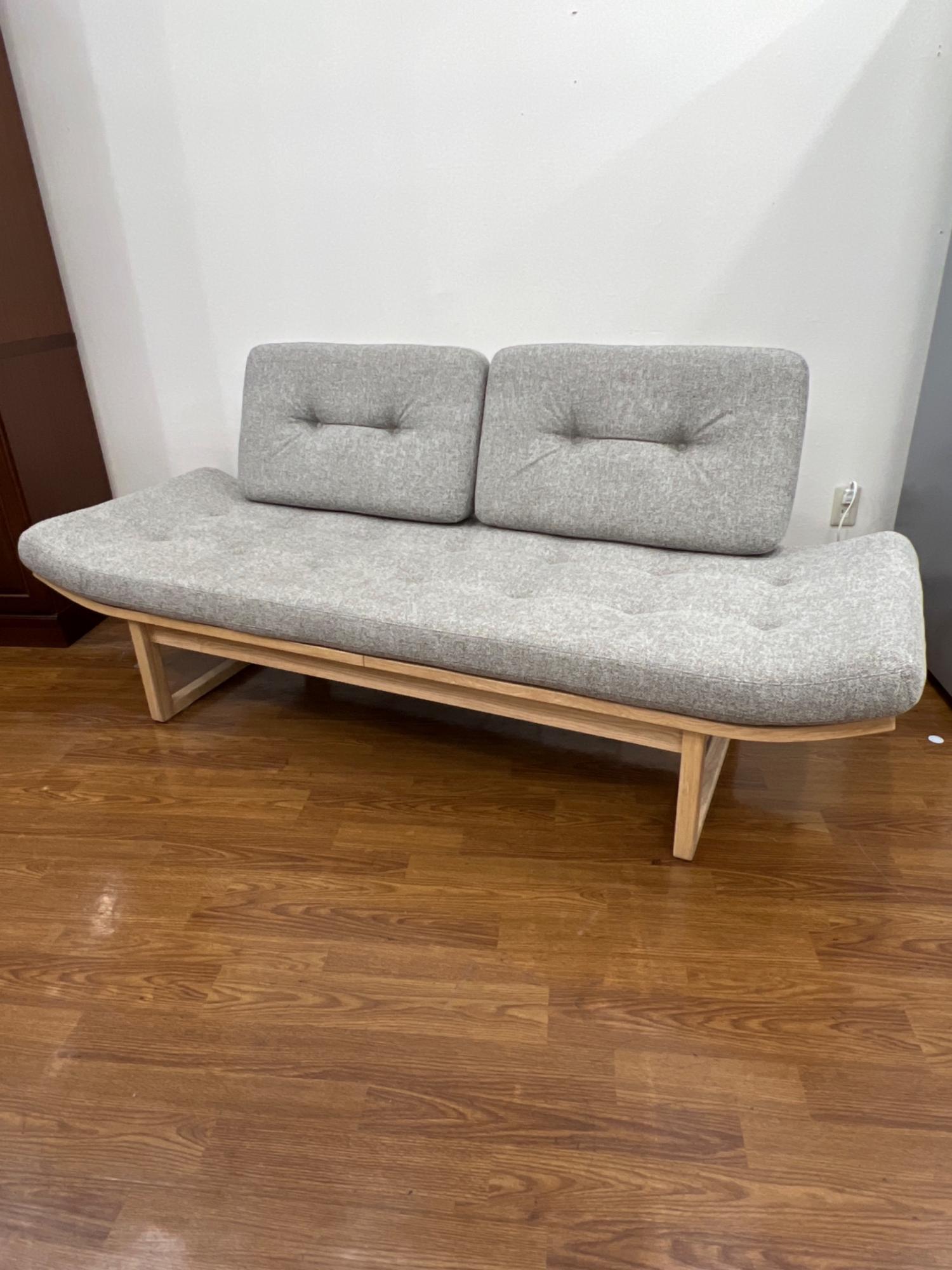 CONDE HOUSE (カンディハウス) ソファーベッド グレー ファブリック