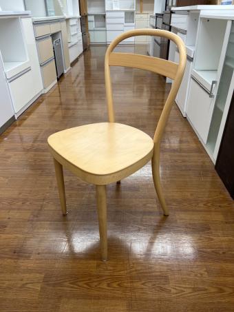 無印良品 (ムジルシリョウヒン)　THONET ブナ材曲げ木チェア　板座