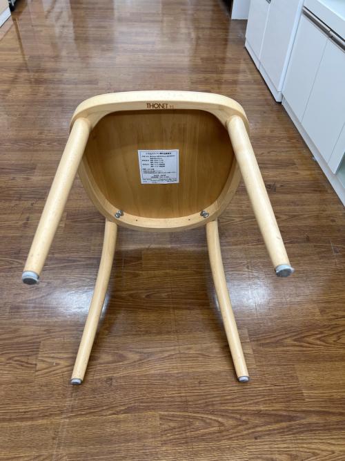 無印良品 (ムジルシリョウヒン)　THONET ブナ材曲げ木チェア　板座