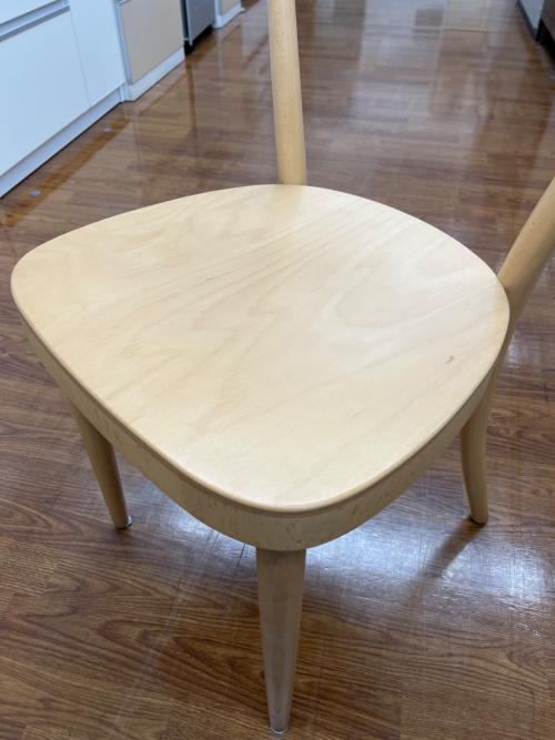 無印良品 (ムジルシリョウヒン)　THONET ブナ材曲げ木チェア　板座