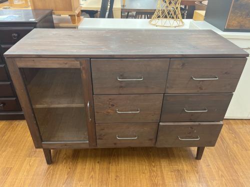 キャビネット ブラウン 43 インダストリアル風 引き出し6