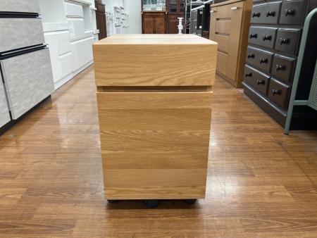 無印良品 (ムジルシリョウヒン) 木製デスクキャビネット オーク材 