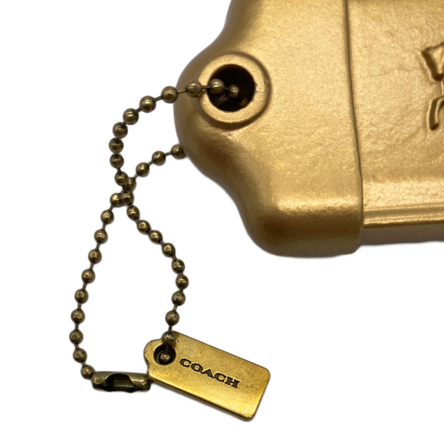 COACH (コーチ) クリスマスオーナメント ゴールド｜トレファクONLINE