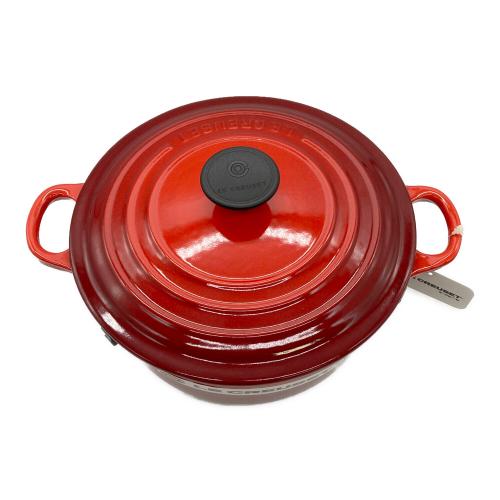 LE CREUSET (ルクルーゼ) 鍋 レッド ココットロンド 20 COCOTTE RONDE 20