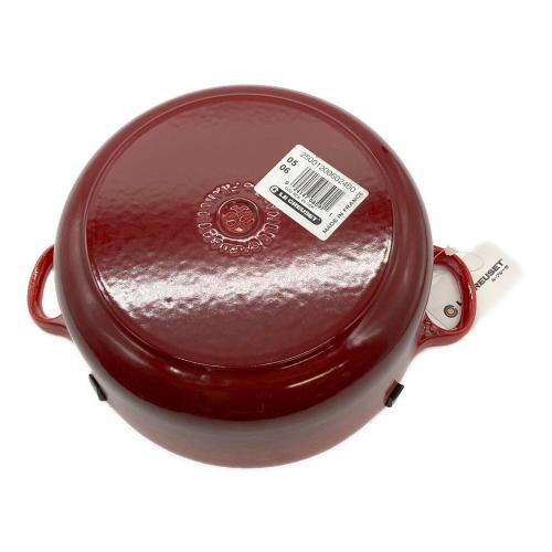 LE CREUSET (ルクルーゼ) 鍋 レッド ココットロンド 20 COCOTTE RONDE 20